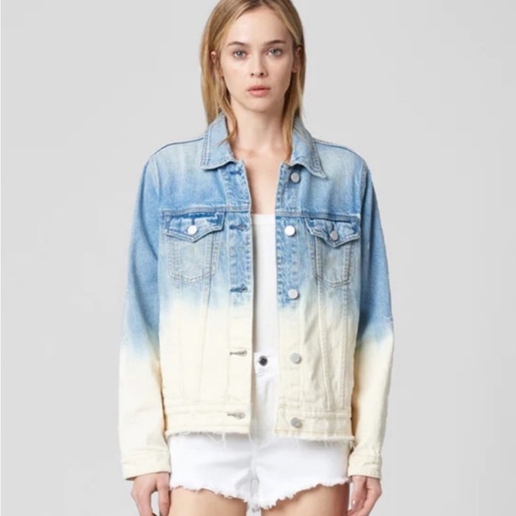 BlankNYC Dip Dye Denim Jacket - Picture 1 of 4
